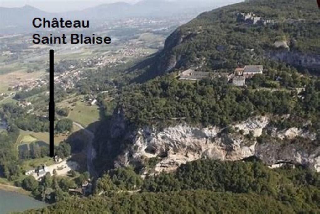 Au Chateau Saint Blaise Virignin Экстерьер фото